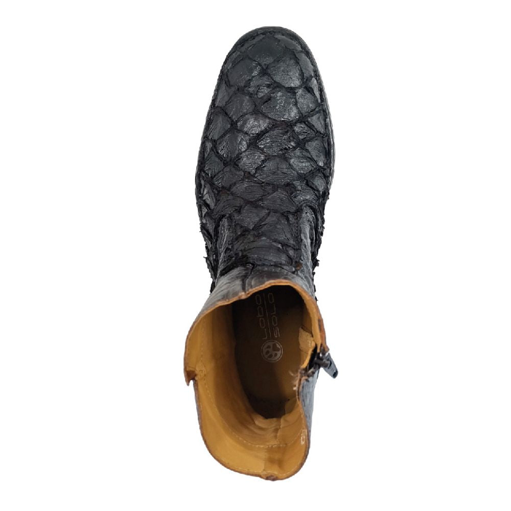 lobo solo BOTIN CABALLERO 7911PES PESCADO PIRARUCU TABACO Liquidación