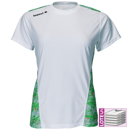 luanvi Luanvi lote 5 camisetas técnicas mujer manga corta nocaut fantasy: luanvi.com: ropa deportiva online Oferta especial