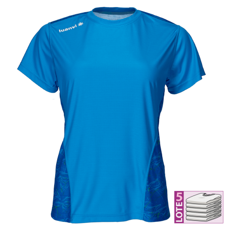 luanvi Luanvi lote 5 camisetas técnicas mujer manga corta nocaut fantasy: luanvi.com: ropa deportiva online Oferta especial