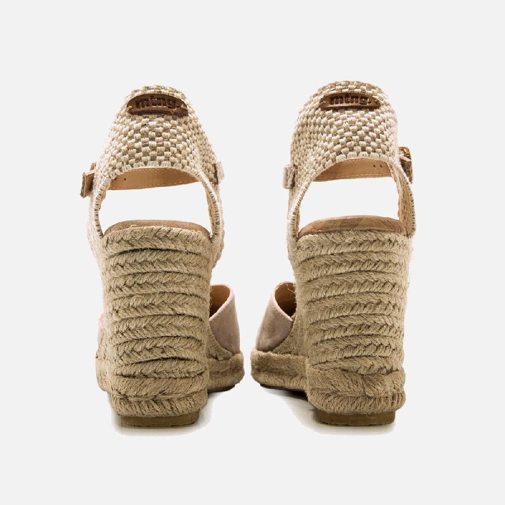 ﻿mtng Compra LOUISA beige 60252 Mujer Calzado Sandalias De CuñA Envío gratis