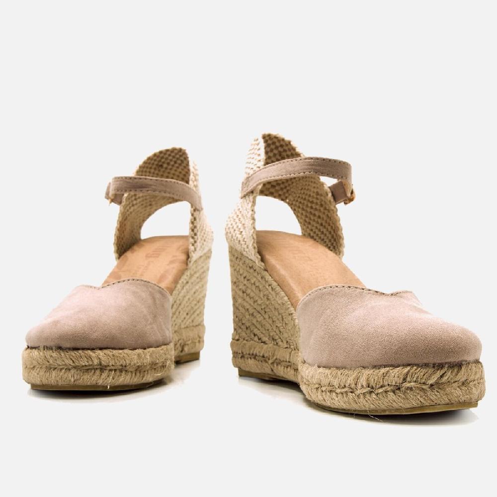 ﻿mtng Compra LOUISA beige 60252 Mujer Calzado Sandalias De CuñA Envío gratis
