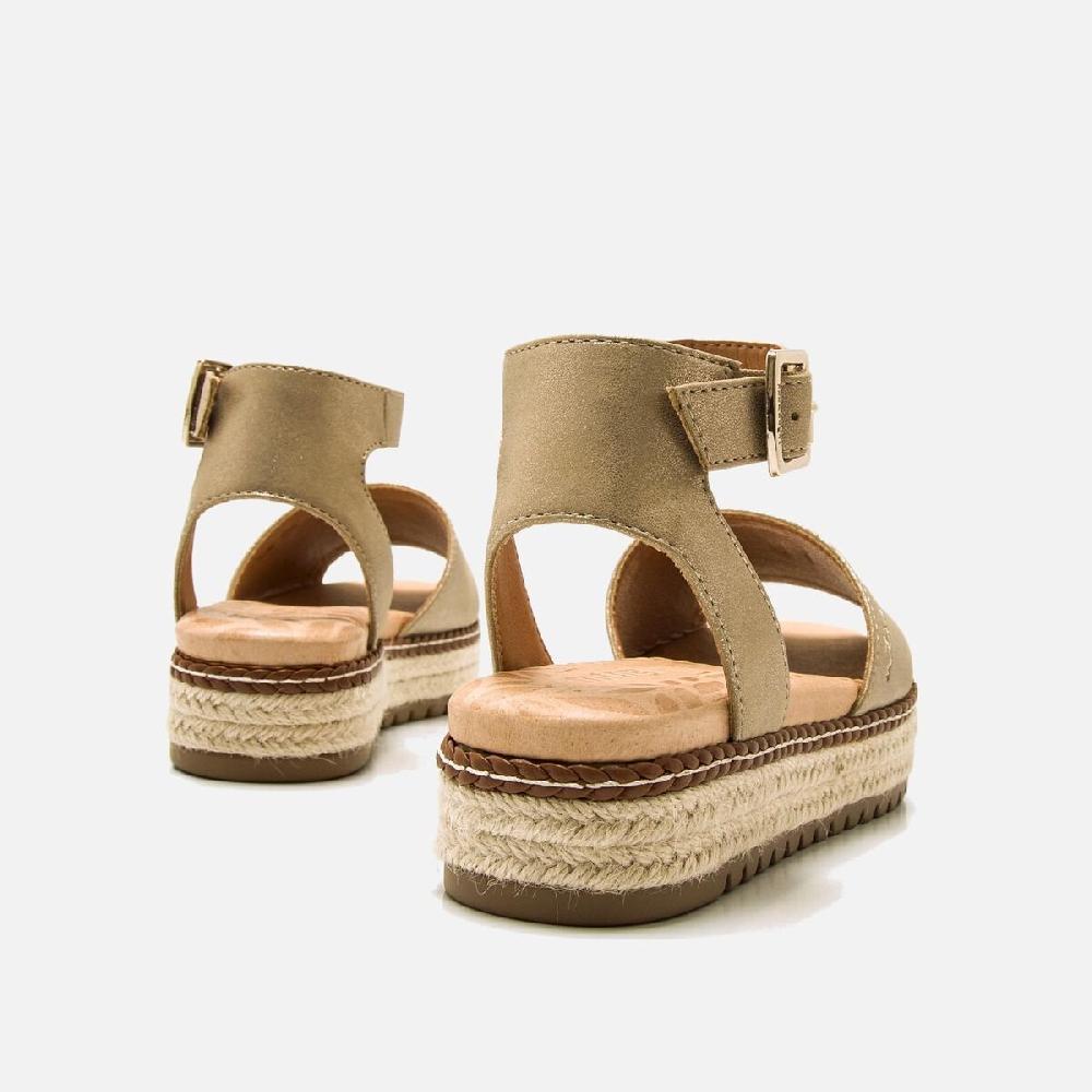 ﻿mtng Compra AMELIE oro 59627 Mujer Calzado Sandalias De CuñA COMPRAR AHORA