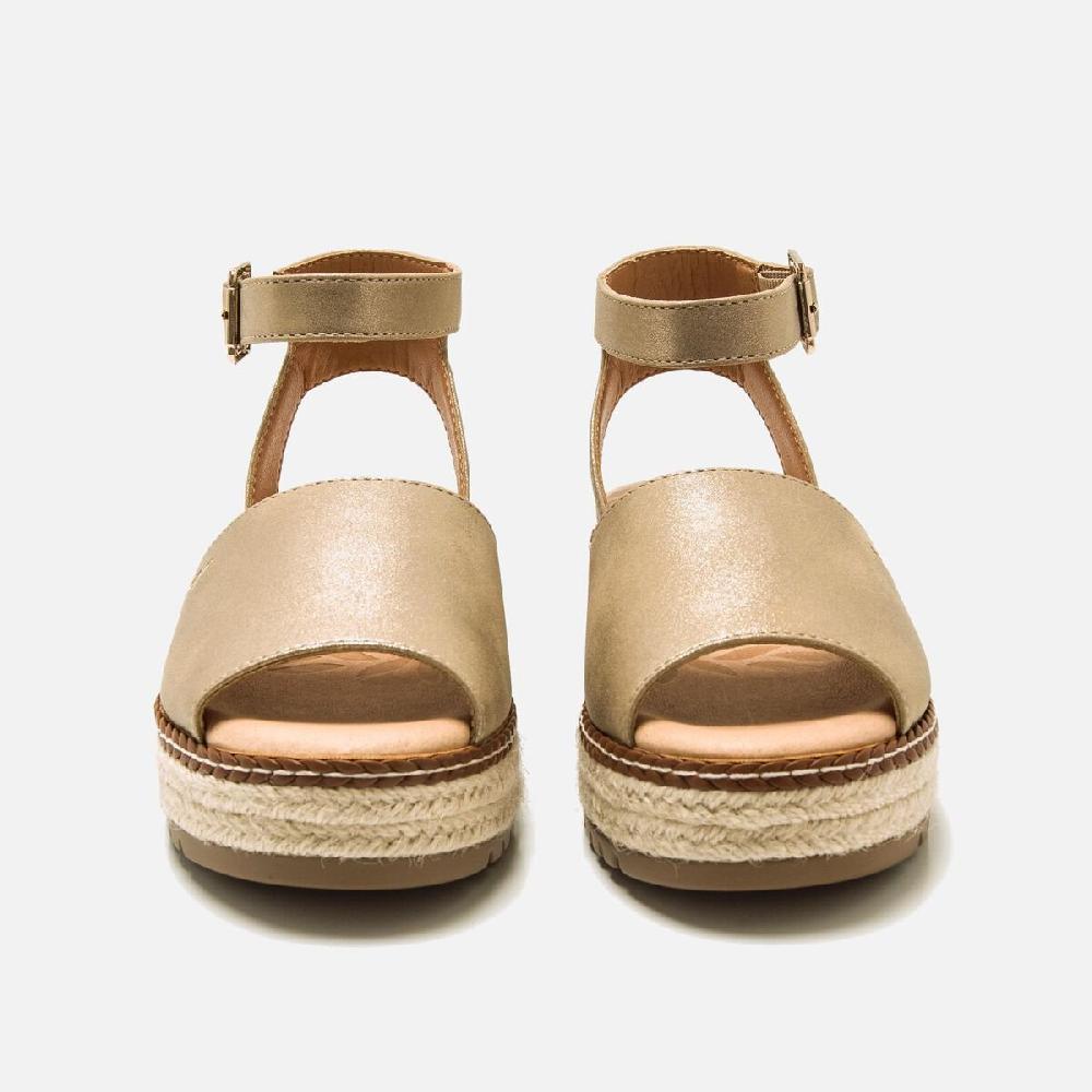 ﻿mtng Compra AMELIE oro 59627 Mujer Calzado Sandalias De CuñA COMPRAR AHORA