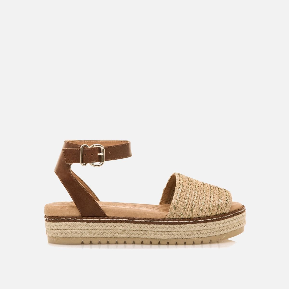﻿mtng Compra AMELIE beige 59606 Mujer Calzado Sandalias De CuñA