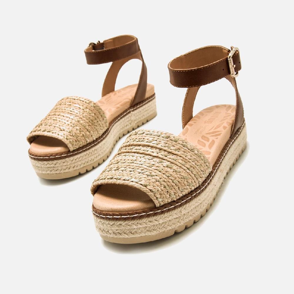 ﻿mtng Compra AMELIE beige 59606 Mujer Calzado Sandalias De CuñA Último día