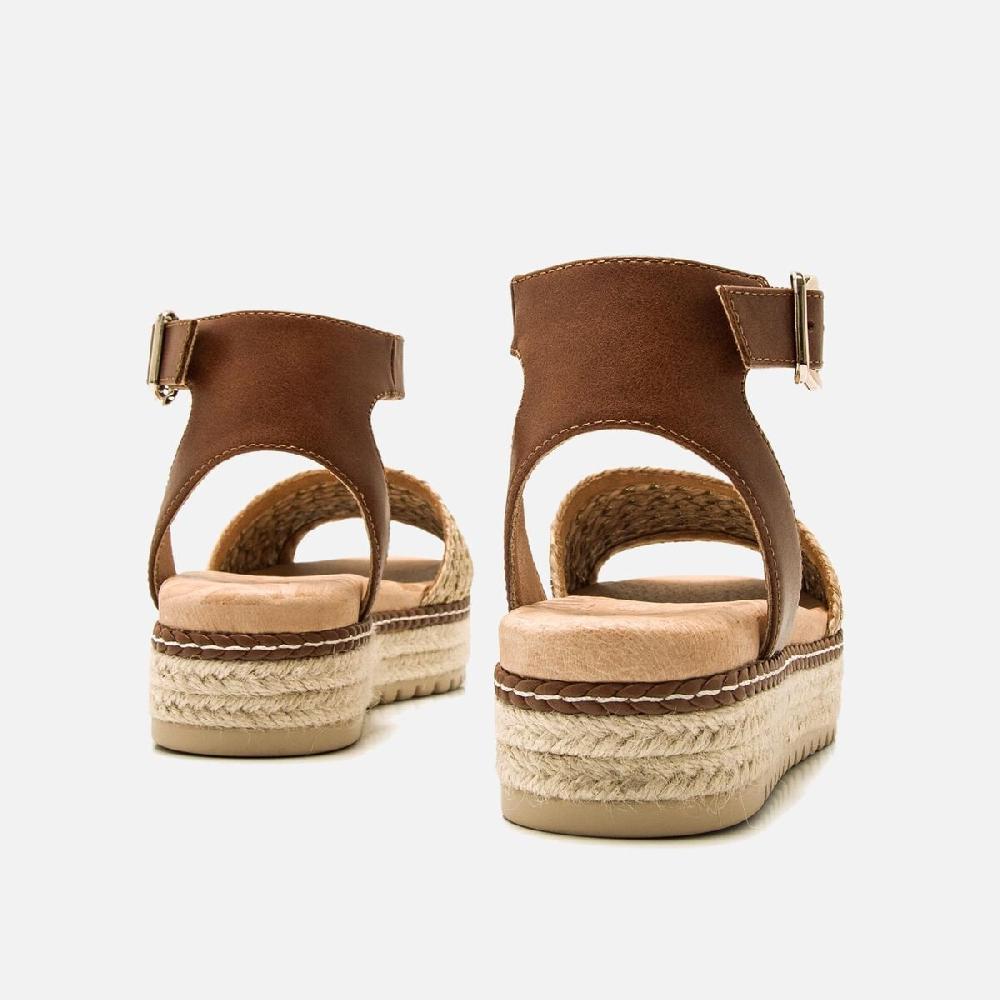 ﻿mtng Compra AMELIE beige 59606 Mujer Calzado Sandalias De CuñA Último día