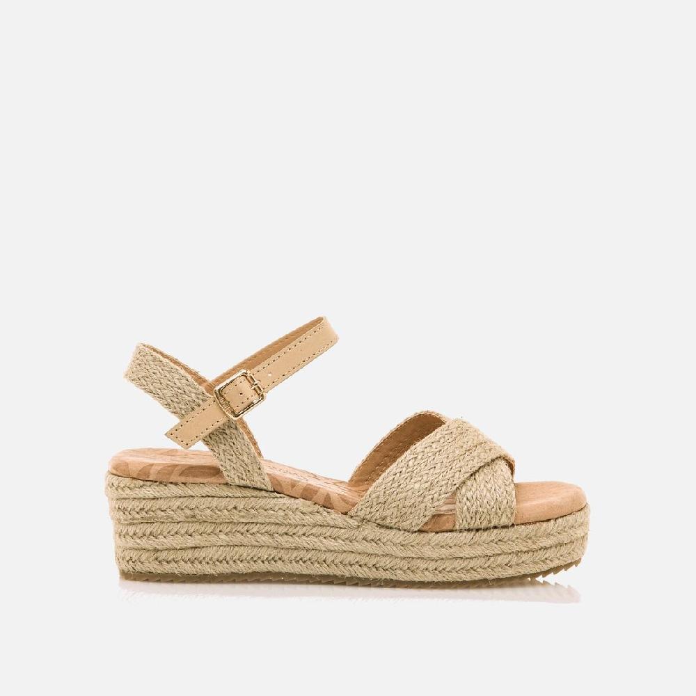 ﻿mtng Compra LITA beige 59630 Mujer Calzado Sandalias De CuñA