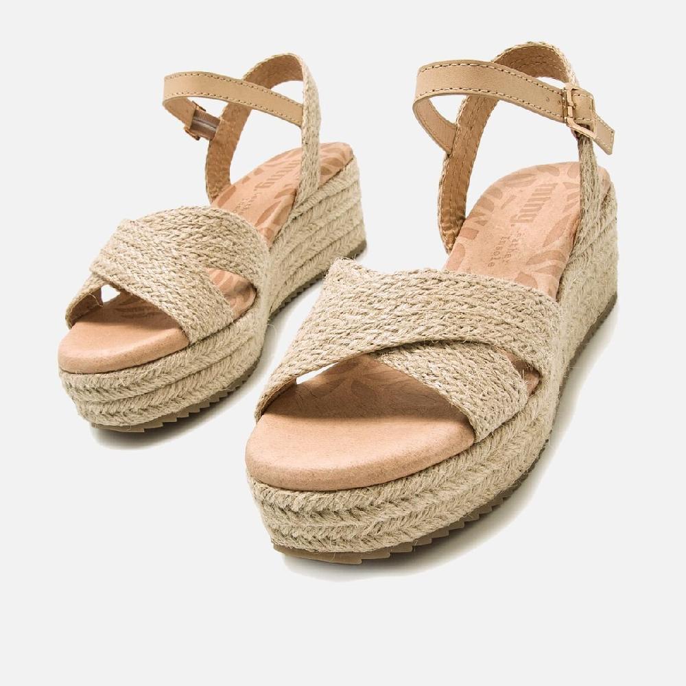 ﻿mtng Compra LITA beige 59630 Mujer Calzado Sandalias De CuñA Precio de fábrica