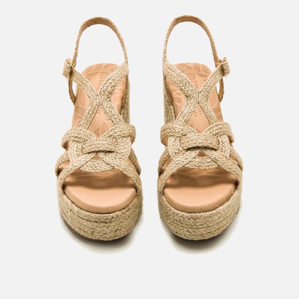 ﻿mtng Compra COURTNEY beige 60369 Mujer Calzado Sandalias De TacóN Promoción por tiempo limitado