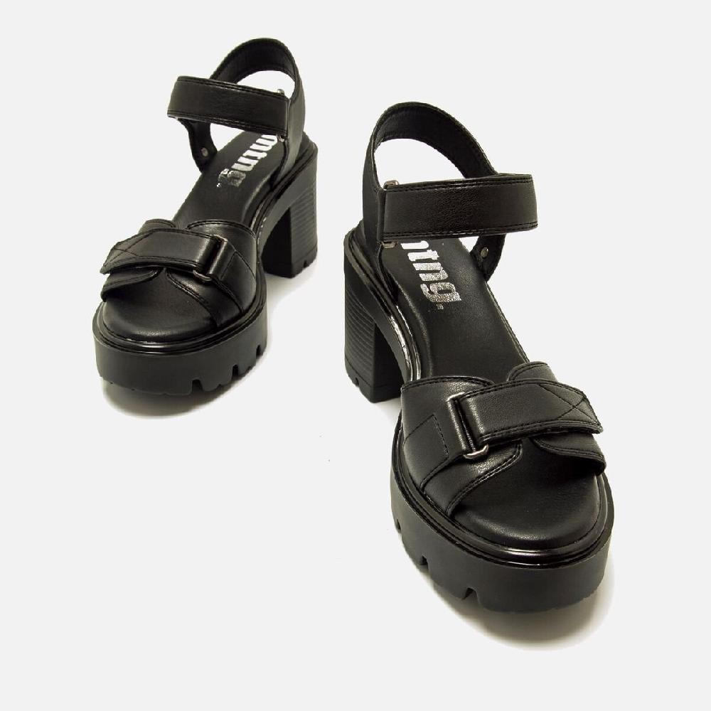 ﻿mtng Compra SABA negro 60371 Mujer Calzado Sandalias De TacóN Solo hoy