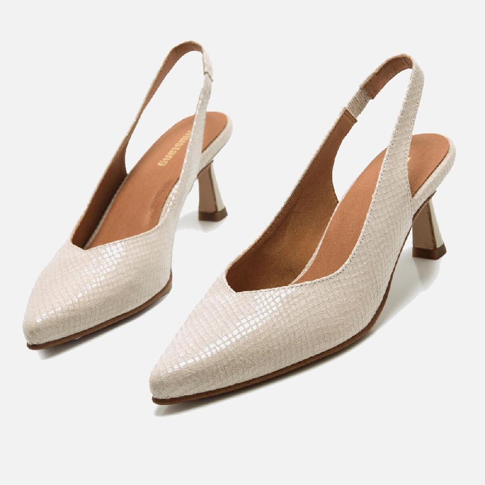 ﻿mtng Compra NINETTE beige 60597 Mujer Calzado Zapatos De TacóN Última moda