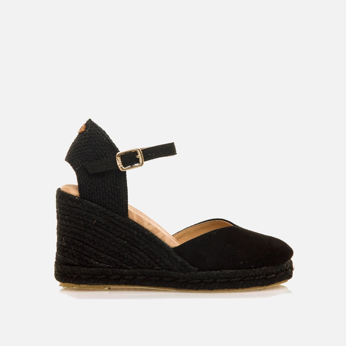﻿mtng Compra LOUISA negro 60259 Mujer Calzado Sandalias De CuñA