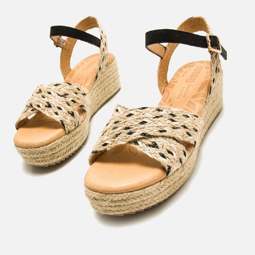 ﻿mtng Compra LITA negro 59632 Mujer Calzado Sandalias De CuñA Precio ultrabajo
