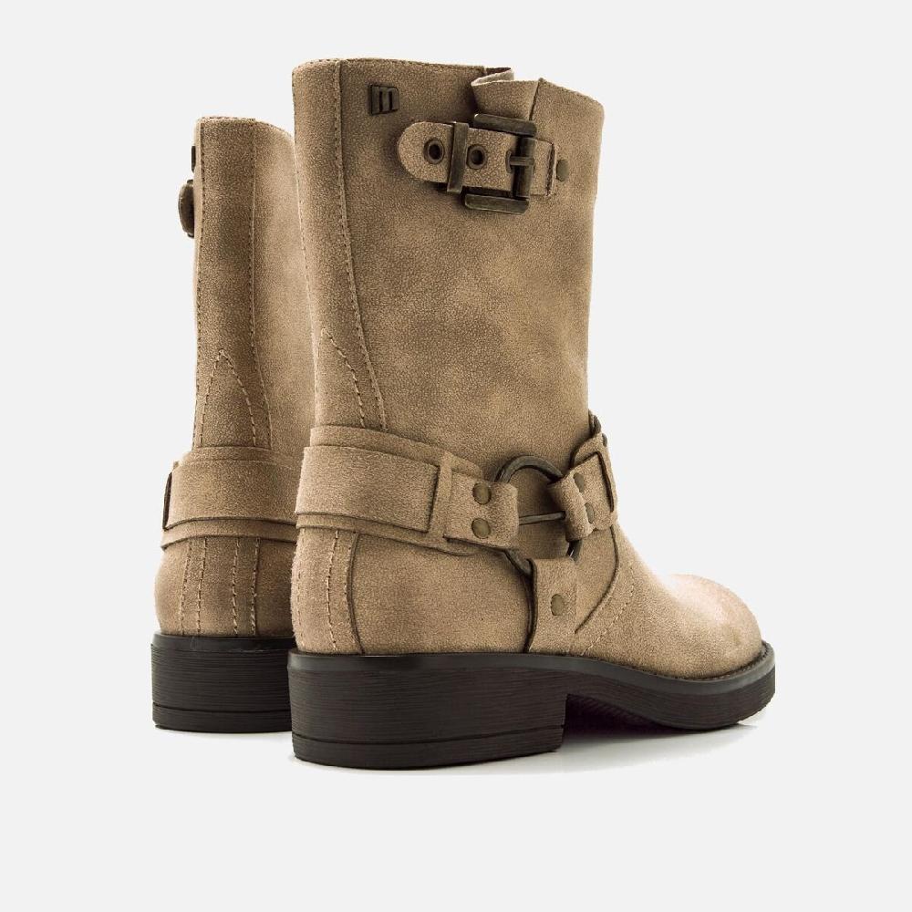 ﻿mtng Compra BRUNA beige 59619 Mujer Calzado Botines Planos Solo hoy