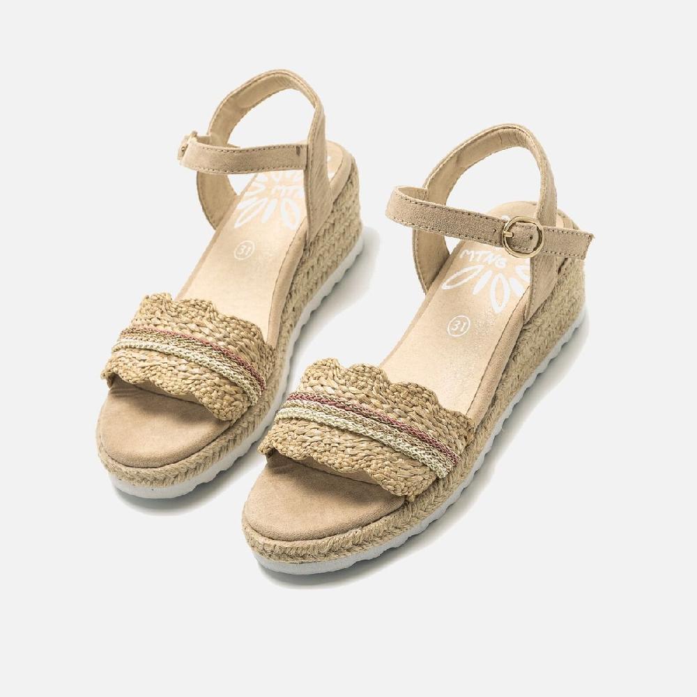 ﻿mtng Compra AUSTEN beige 54251 NiñOs NiñA Calzado Sandalias Grandes descuentos