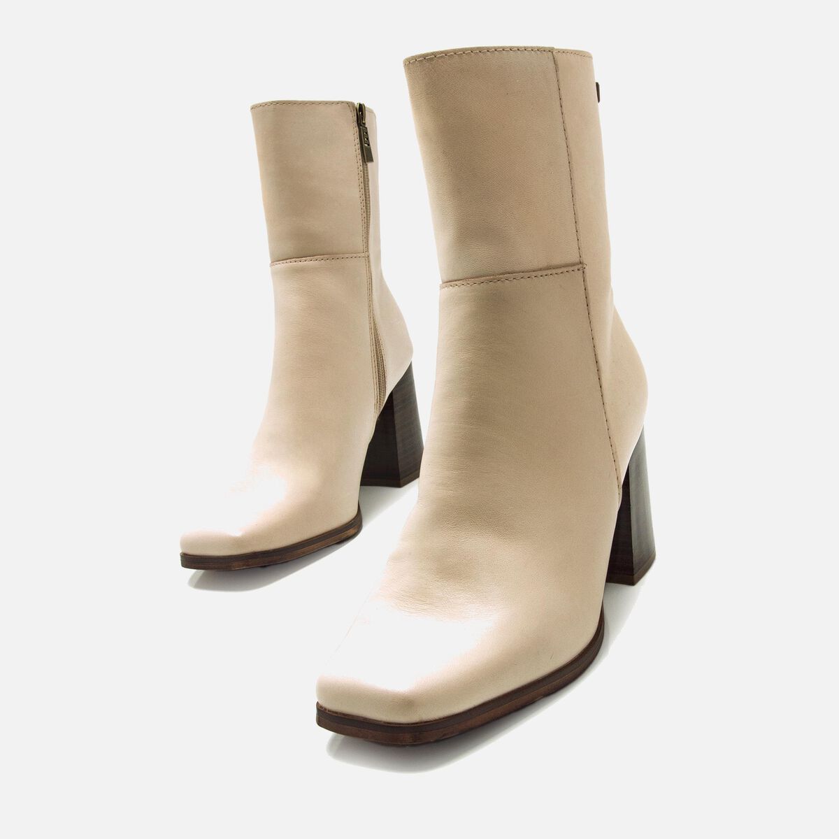 ﻿mtng Compra PORTO beige 58648 Mujer Calzado Botines De TacóN Precios de Black Friday