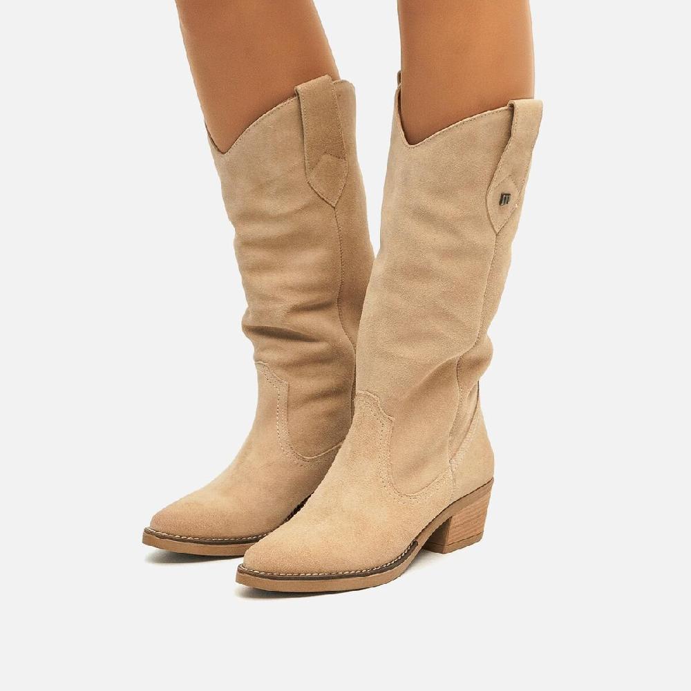 ﻿mtng Compra TEO beige 57422 Mujer Calzado Botas De TacóN Ofertas especiales