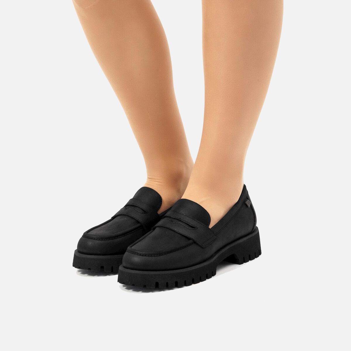 ﻿mtng Compra LENOX negro 58284 Mujer Calzado Zapatos Planos Grandes ahorros