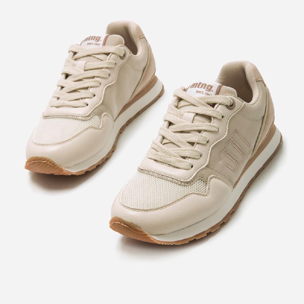 ﻿mtng Compra JOGGO CLASSIC beige 59656 Mujer Calzado Zapatillas Descuento