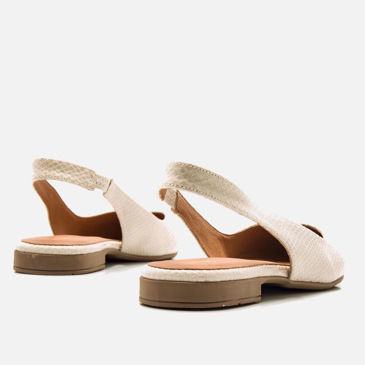 ﻿mtng Compra LOANA beige 60602 Mujer Calzado Zapatos Planos Último día