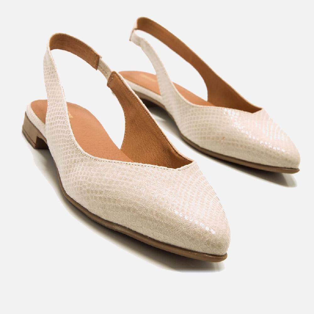 ﻿mtng Compra LOANA beige 60602 Mujer Calzado Zapatos Planos Último día