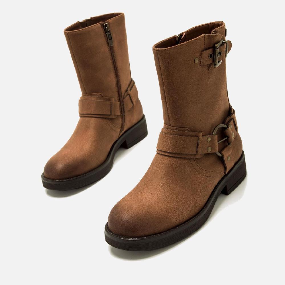﻿mtng Compra BRUNA marron 59618 Mujer Calzado Botines Planos Solo queda un día