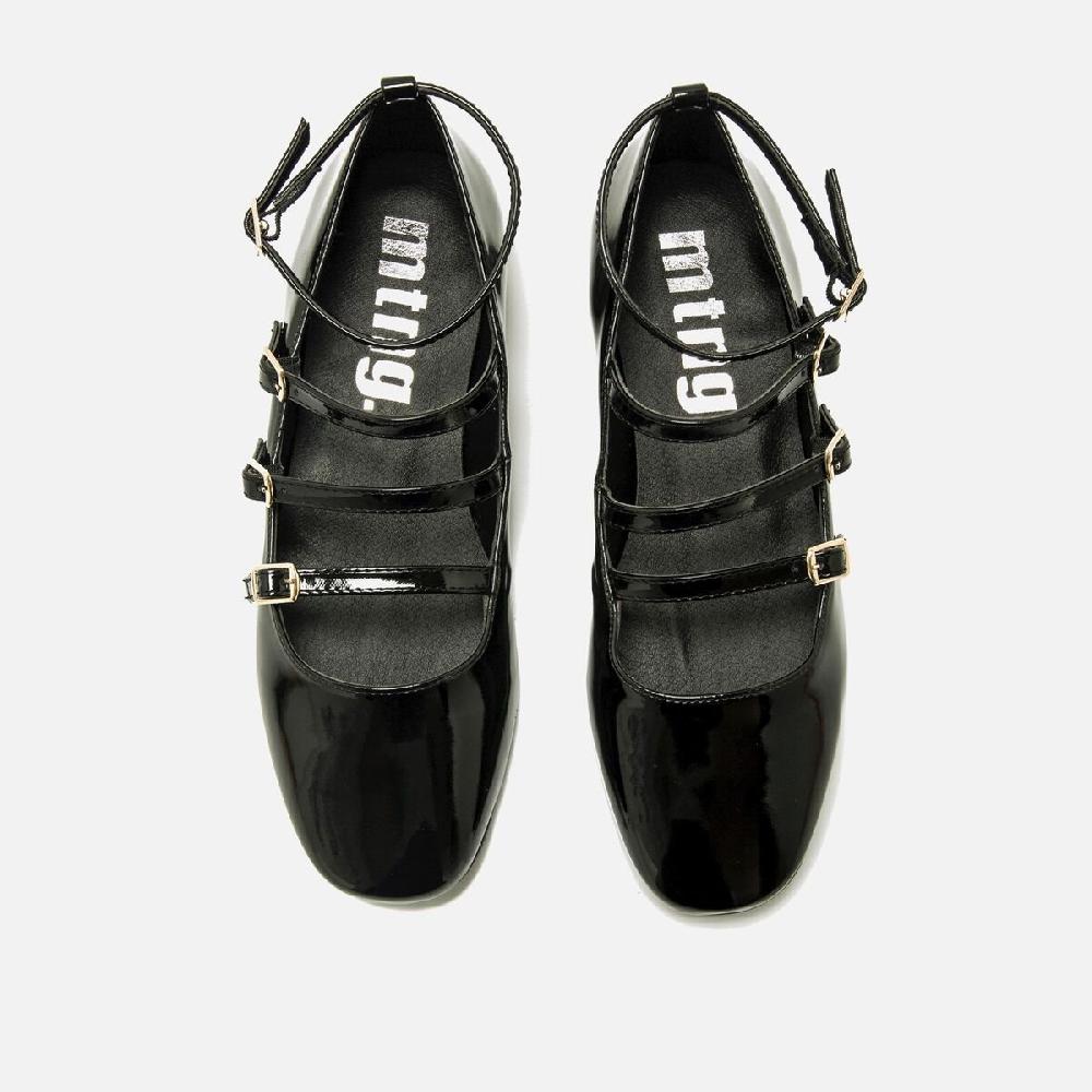 ﻿mtng Compra CAMILLE negro 57688 Mujer Calzado Zapatos Planos Grandes descuentos