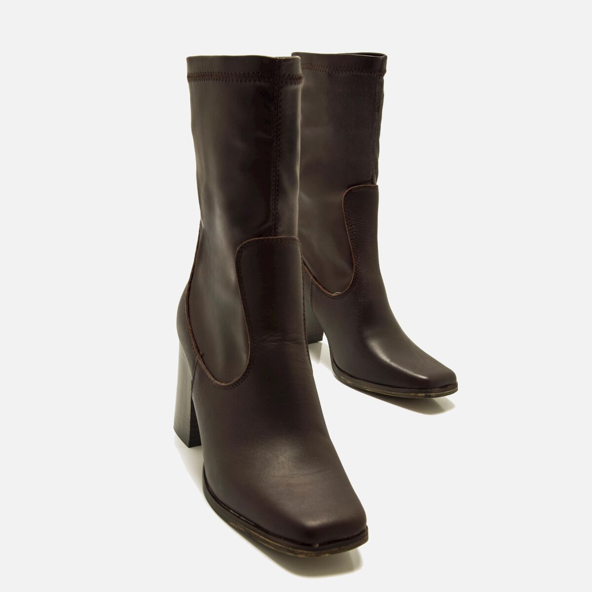 ﻿mtng Compra PORTO marron 58654 Mujer Calzado Botines De TacóN Envío internacional gratuito