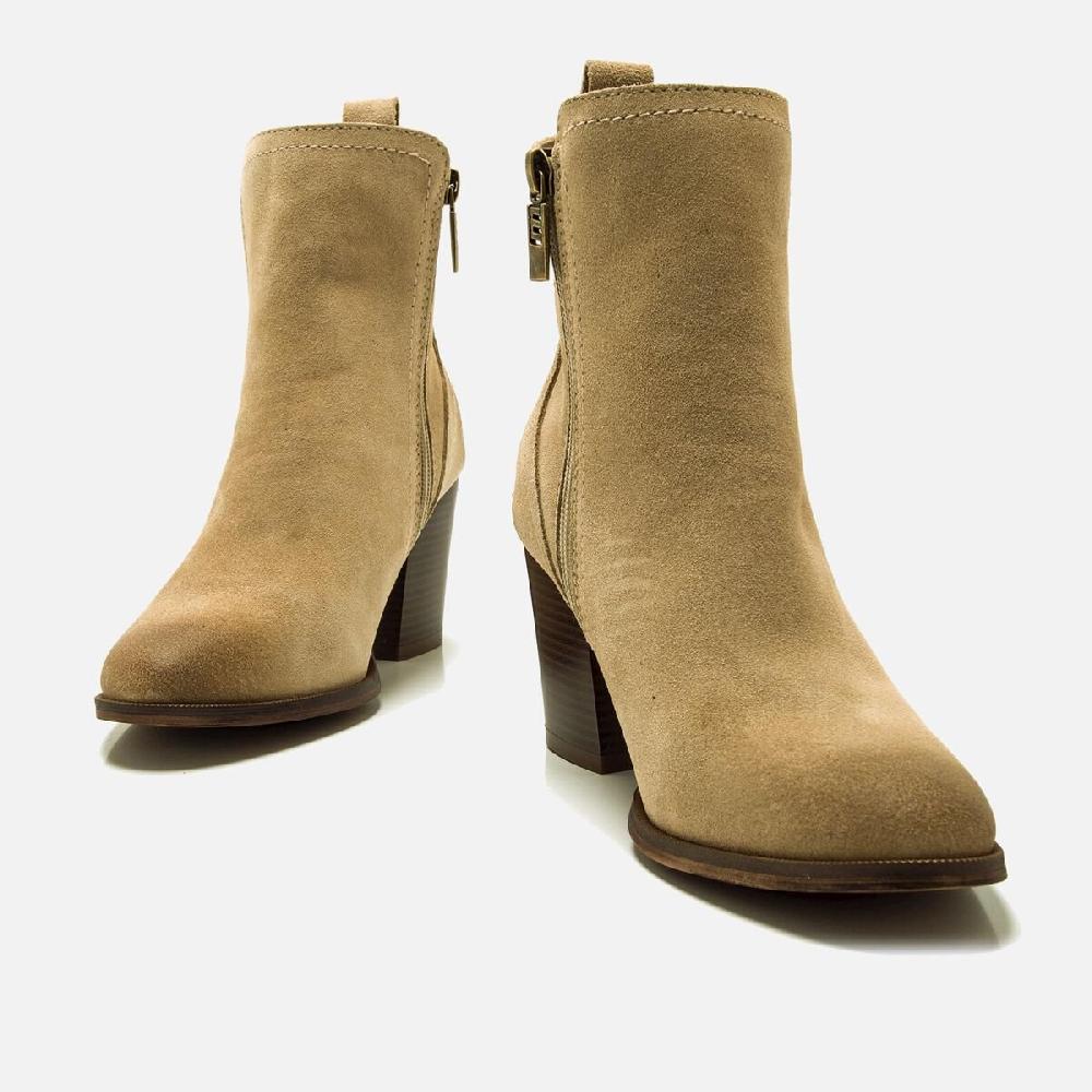 ﻿mtng Compra JOLIE beige 59454 Mujer Calzado Botines De TacóN Tienda de fábrica