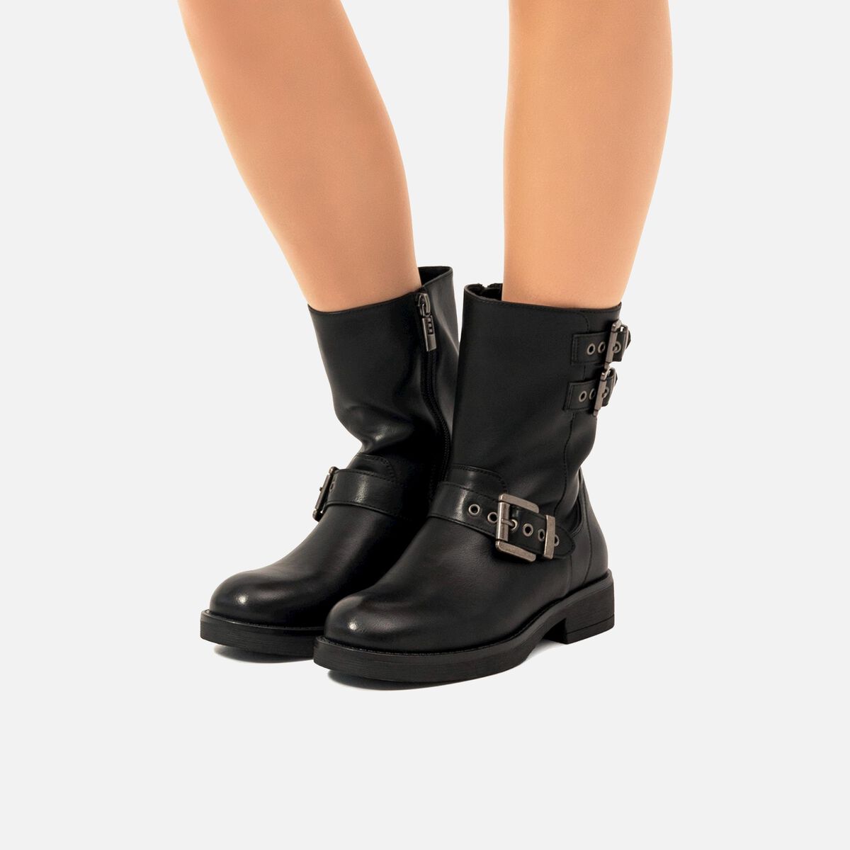 ﻿mtng Compra BRUNA negro 58220 Mujer Calzado Botines Planos Rebajas de fin de temporada