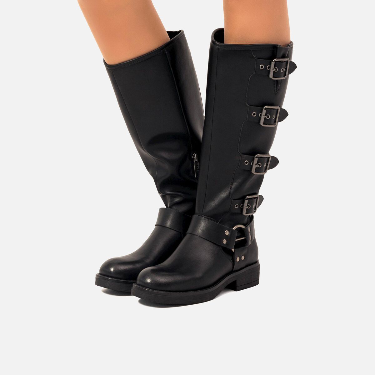 ﻿mtng Compra BRUNA negro 58228 Mujer Calzado Botas Planas Venta caliente