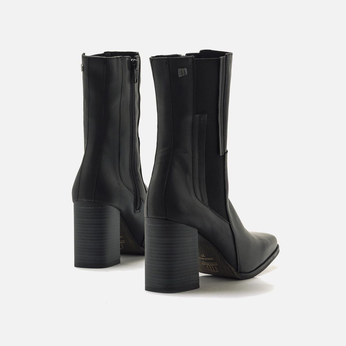 ﻿mtng Compra PORTO negro 53309 Mujer Calzado Botines De TacóN En oferta