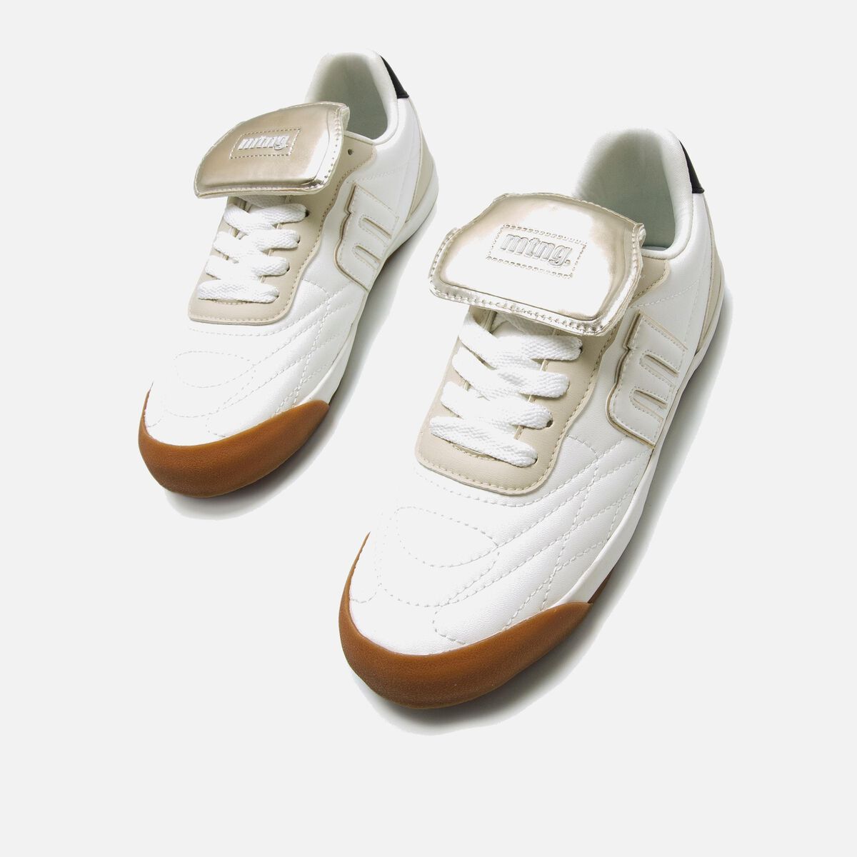 ﻿mtng Compra COURT blanco 59674 Mujer Calzado Zapatillas Liquidación