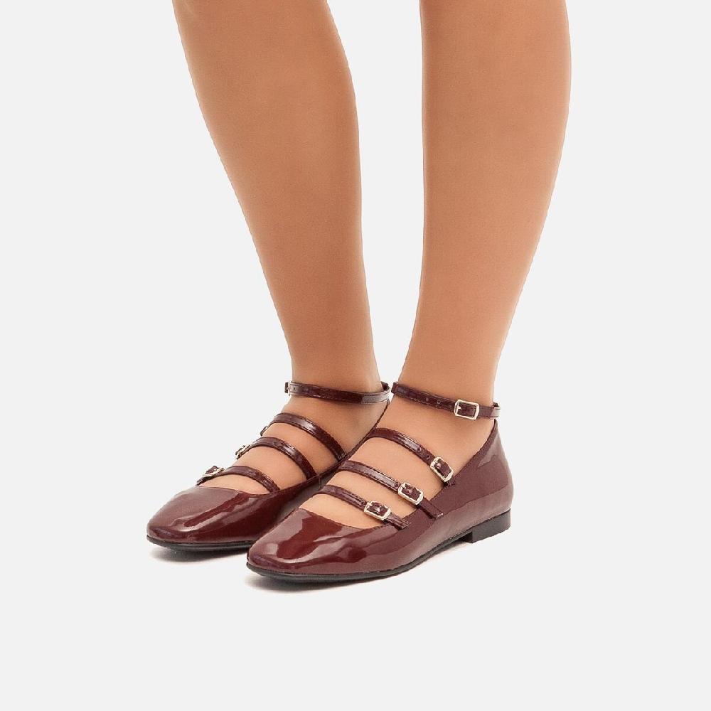 ﻿mtng Compra CAMILLE rojo 58682 Mujer Calzado Zapatos Planos Rebajas top