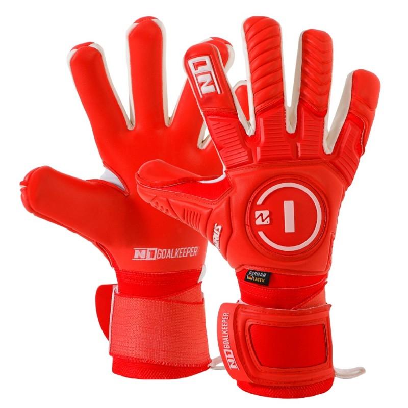 ﻿n1 goalkeeper Guantes de Portero Horus 2.0 Elite All Red