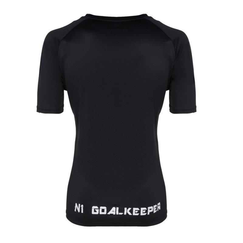 n1 goalkeeper Camiseta Técnica Negra En oferta