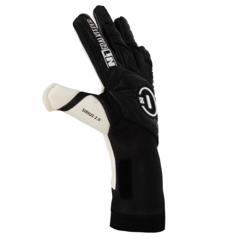 n1 goalkeeper Guantes de Portero Sirius 2.0 Black UGT+ II Venta caliente