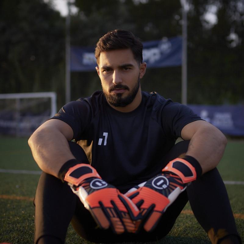 n1 goalkeeper Guantes de Portero Ares 2.0 Orange UGT+ II Rebajas baratas