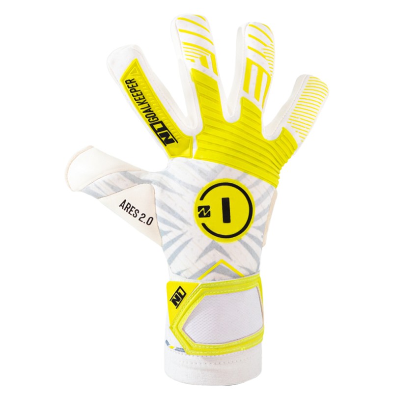 n1 goalkeeper Guantes de Portero Ares 2.0 Neon UGT+ II Rebajas de fábrica