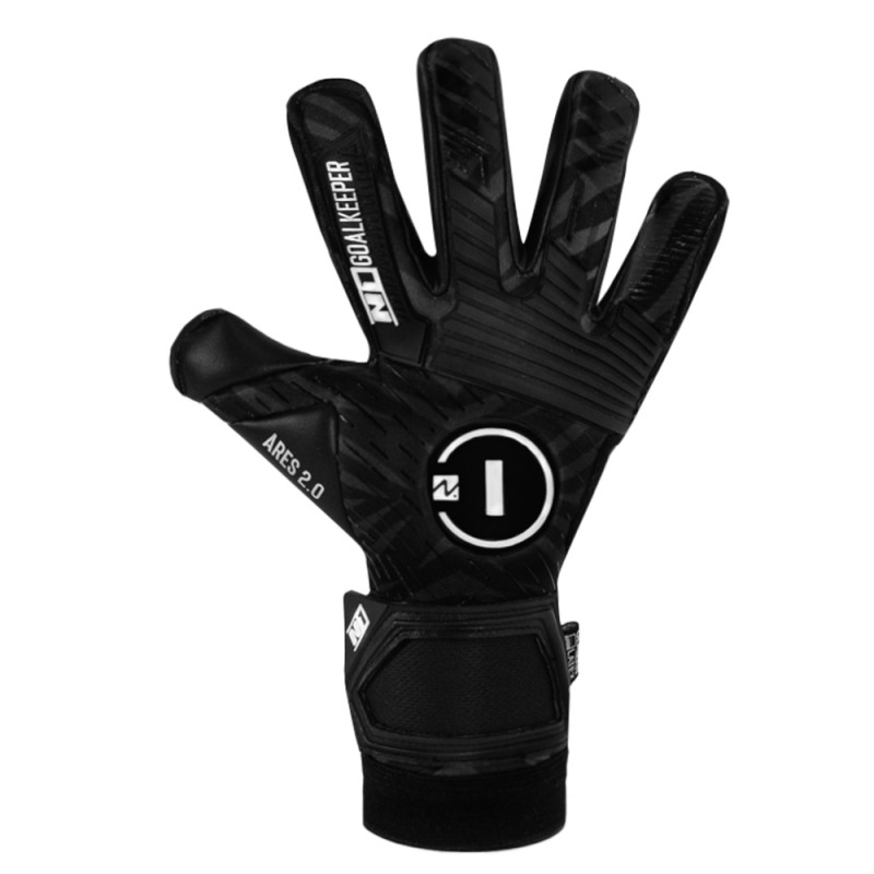 n1 goalkeeper Guantes de Portero Ares 2.0 All Black UGT+ II Ventas relámpago