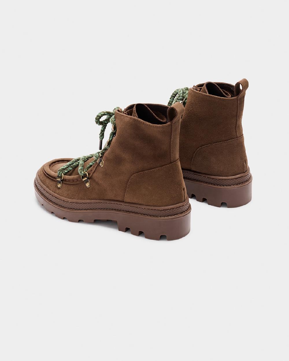 naguisa KAUS MARRON-VERDE Outlet