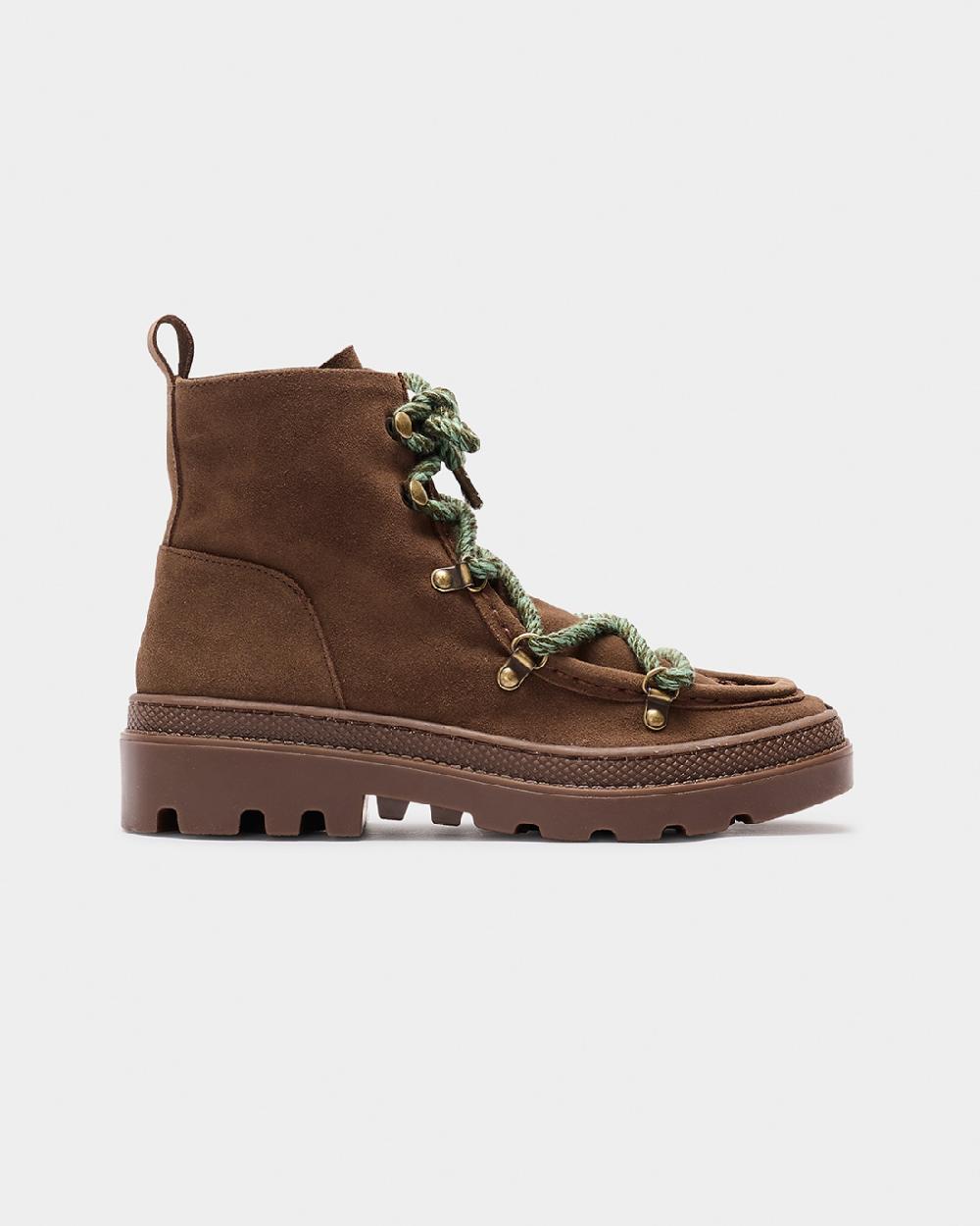 naguisa KAUS MARRON-VERDE Outlet