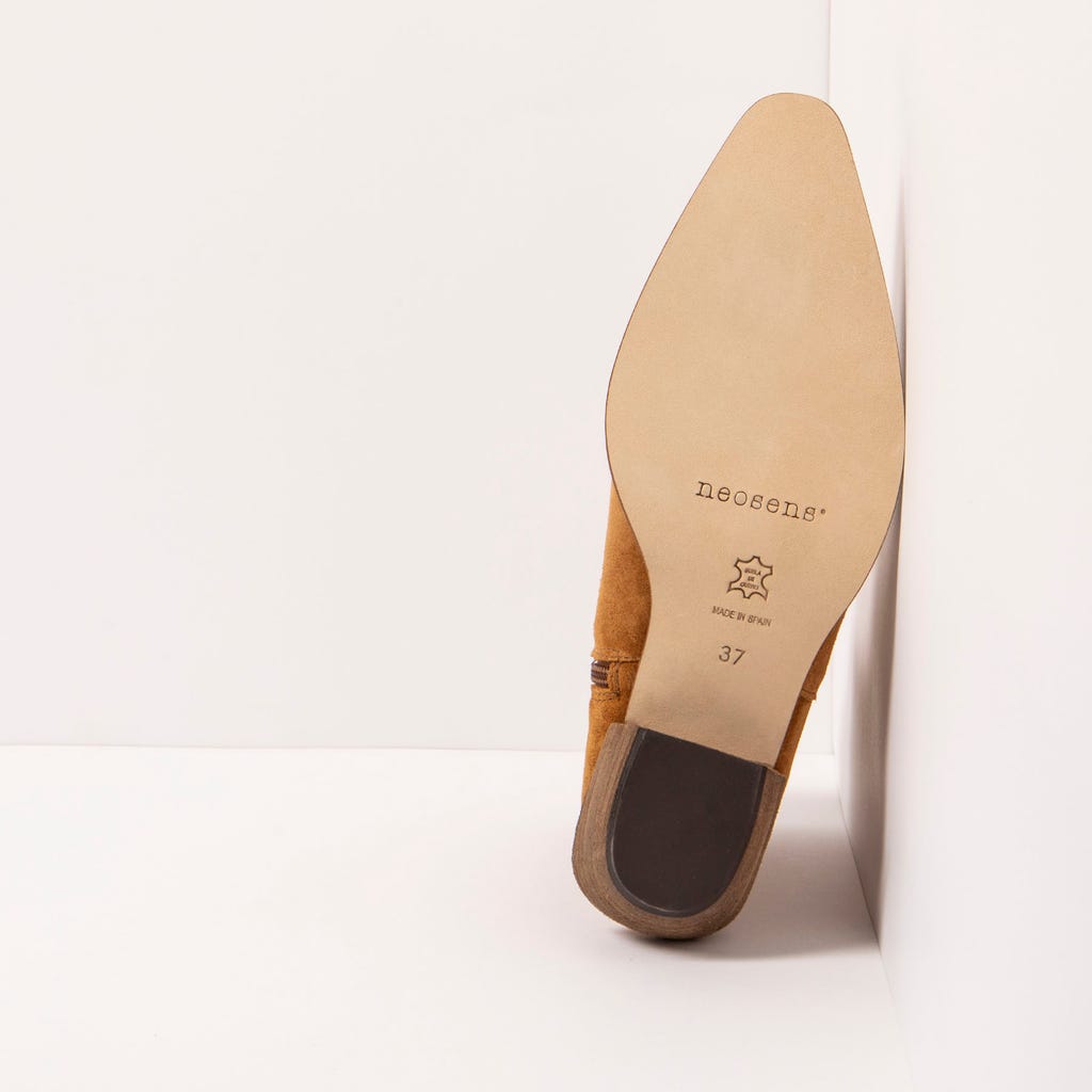 neosens S3354 SILK SUEDE CHOCOLATE/ RUCHE Liquidación