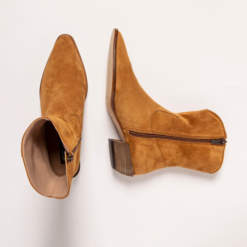 neosens S3354 SILK SUEDE CHOCOLATE/ RUCHE Liquidación