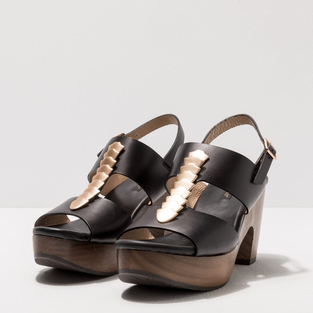 neosens S3270A RESTORED SKIN EBONY/ ST.LAURENT SANDAL Ofertas especiales