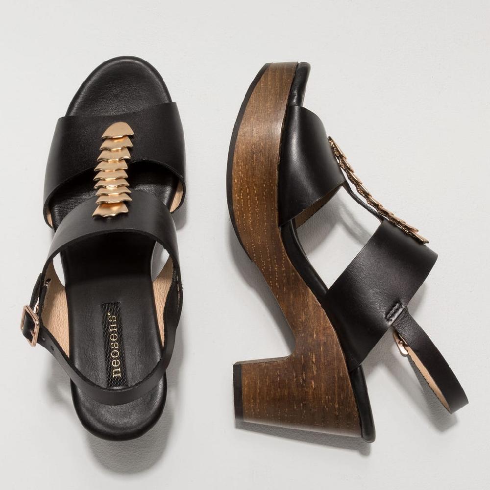 neosens S3270A RESTORED SKIN EBONY/ ST.LAURENT SANDAL Ofertas especiales