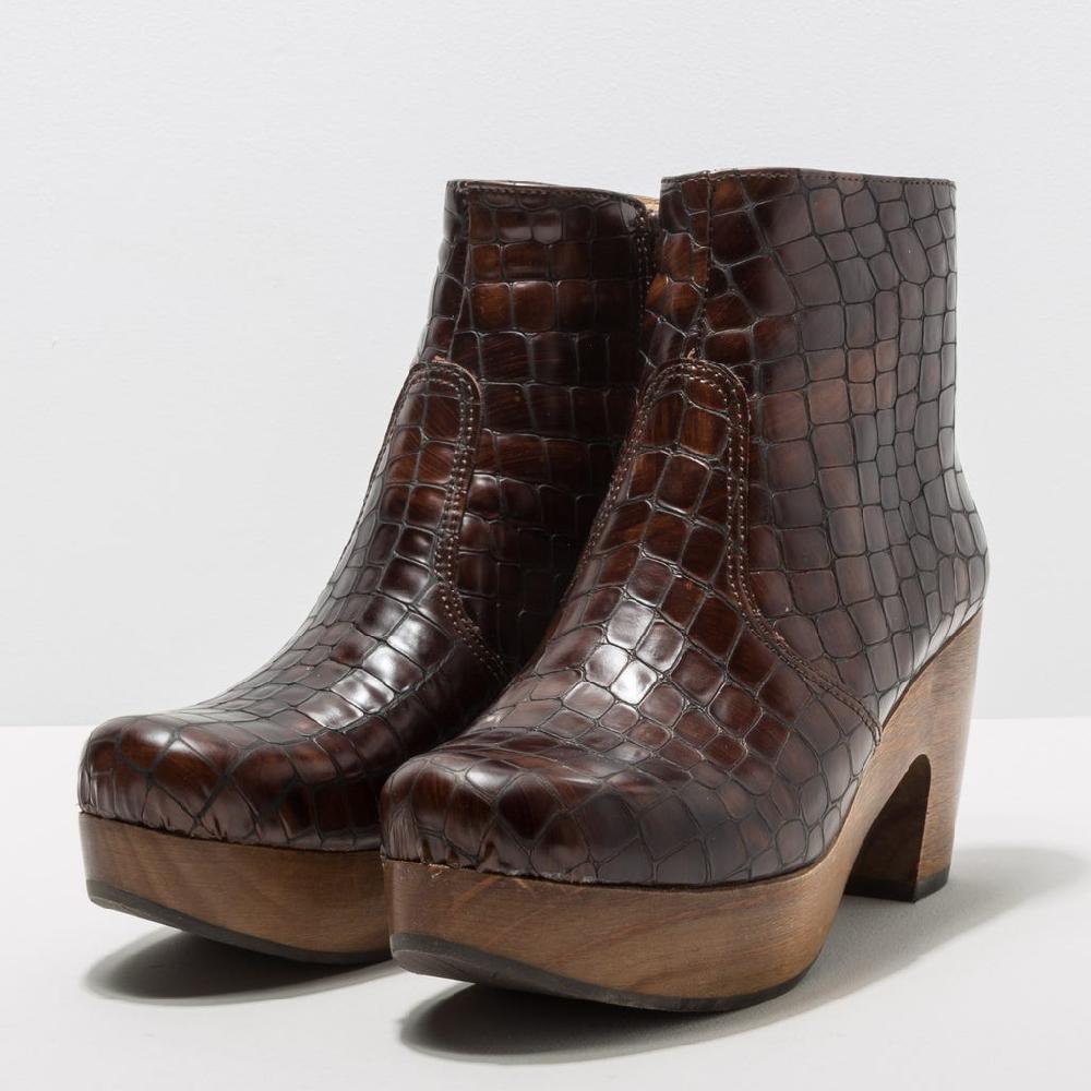 neosens S3260F FANTASY ALLIGATOR WAX BROWN/ ST.LAURENT Mejor oferta