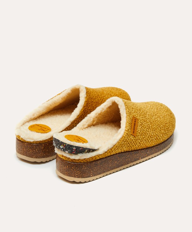 ﻿nordikas ZAPATILLAS DE CASA HOMBRE ALASKA MOSTAZA Oferta especial de fábrica