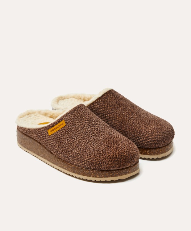 nordikas ZAPATILLAS DE CASA HOMBRE ALASKA MARRON Solo queda un día