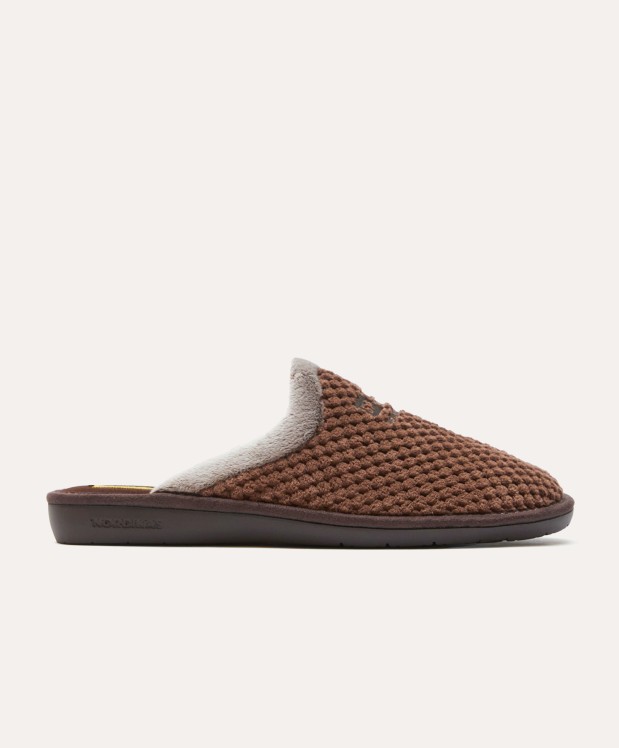 nordikas ZAPATILLAS DE CASA HOMBRE ANDES MARRON Grandes descuentos